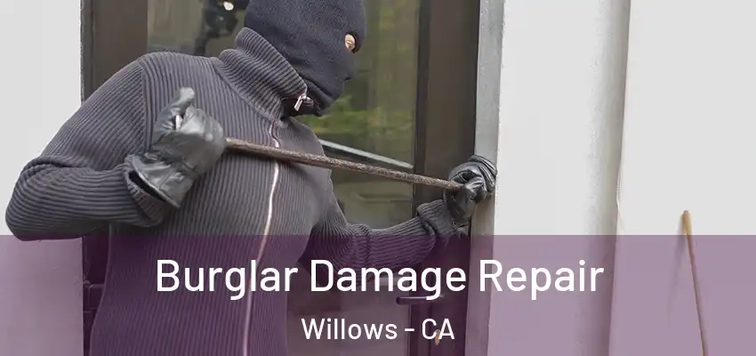 Burglar Damage Repair Willows - CA