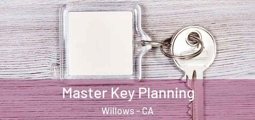 Master Key Planning Willows - CA