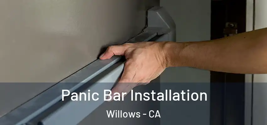  Panic Bar Installation Willows - CA